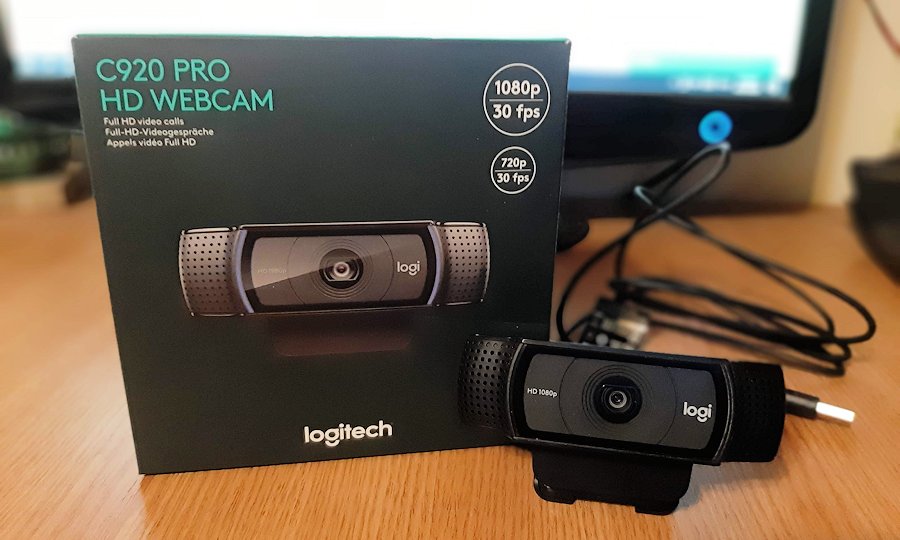 Camera Web Logitech C920 Pro
